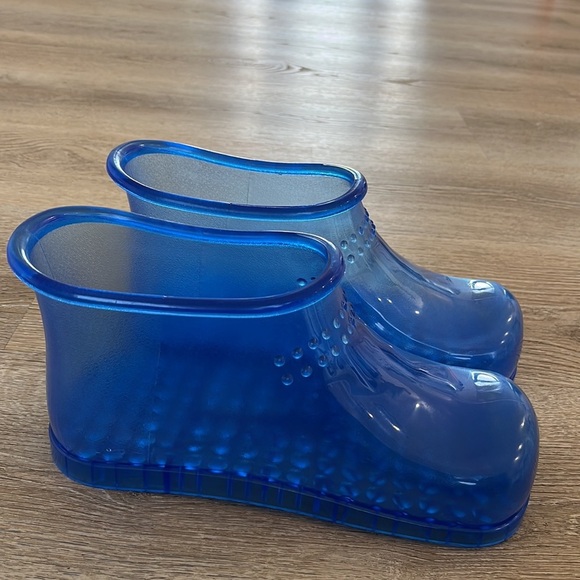 Foot Bath Circulation Portable massage scrub Spa Travel Pedicure Basin shoes - Picture 8 of 15